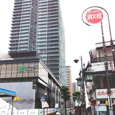 銀座商店街の様子