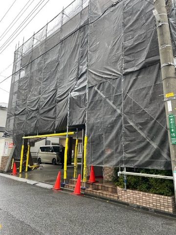 外壁タイル補修