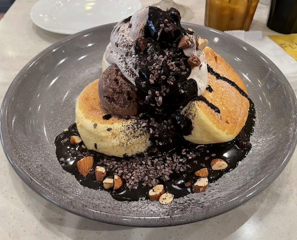 スフレパンケーキ