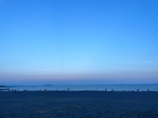 サザンビーチの夕焼け
