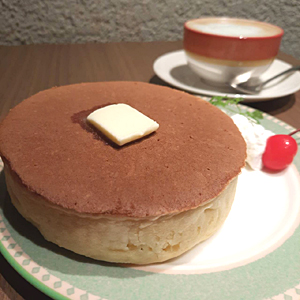 レトロ喫茶パンケーキ