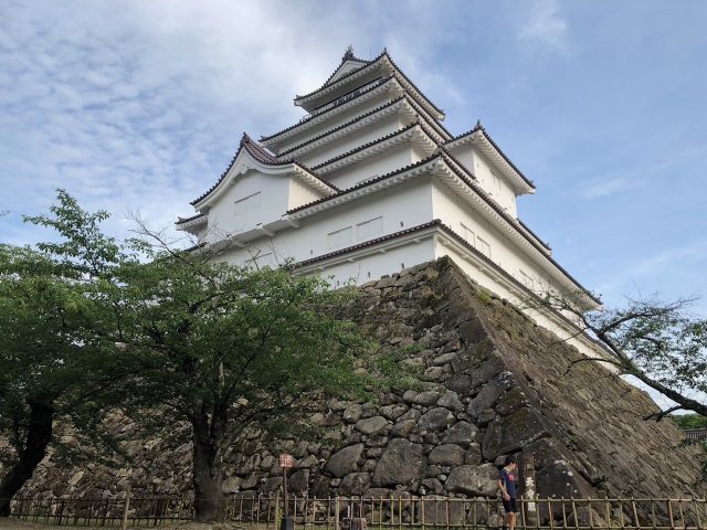鶴ヶ城（会津若松城）でカッパたちの修学旅行