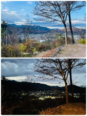 ちょっとした山から