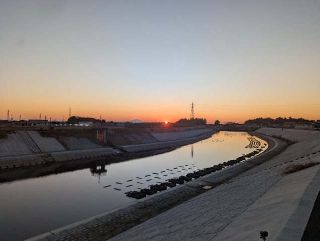 栃木の日の出