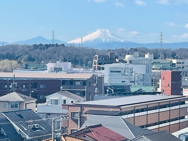 空気が澄んでいますね