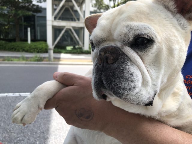 左手の甲にmooneyes?