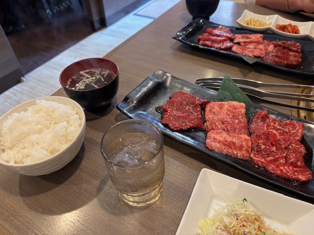 検診後の焼肉ランチ♪