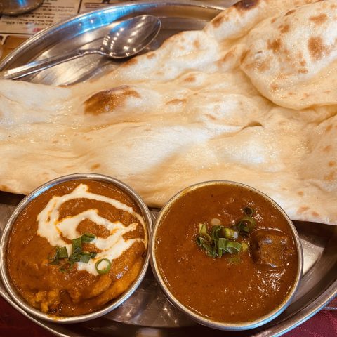 ナンとカレー