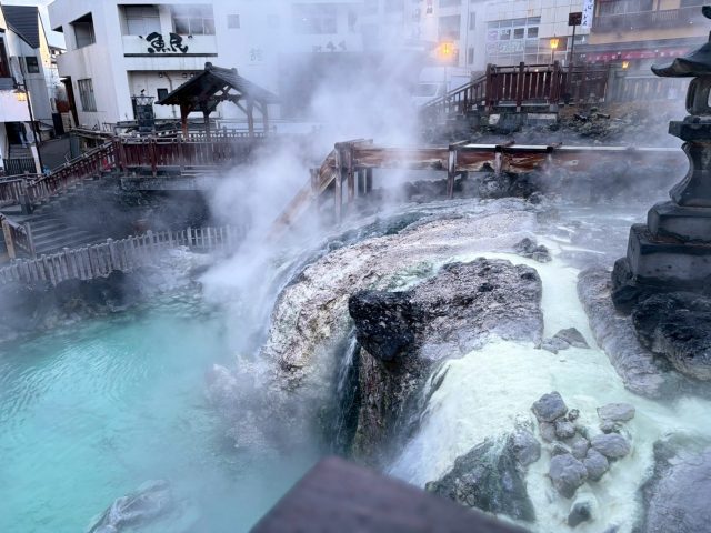 草津温泉に