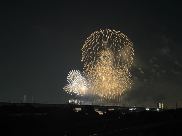 15年ぶりの戸田花火大会🎆